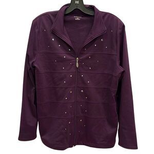 EUC Allison Daley Great Looking Studded Jacket Size‎ M